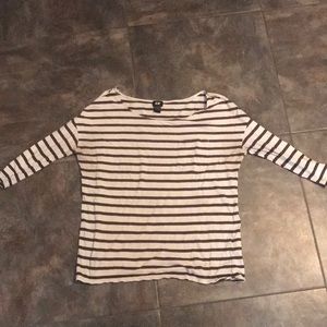 Striped long sleeve shirt